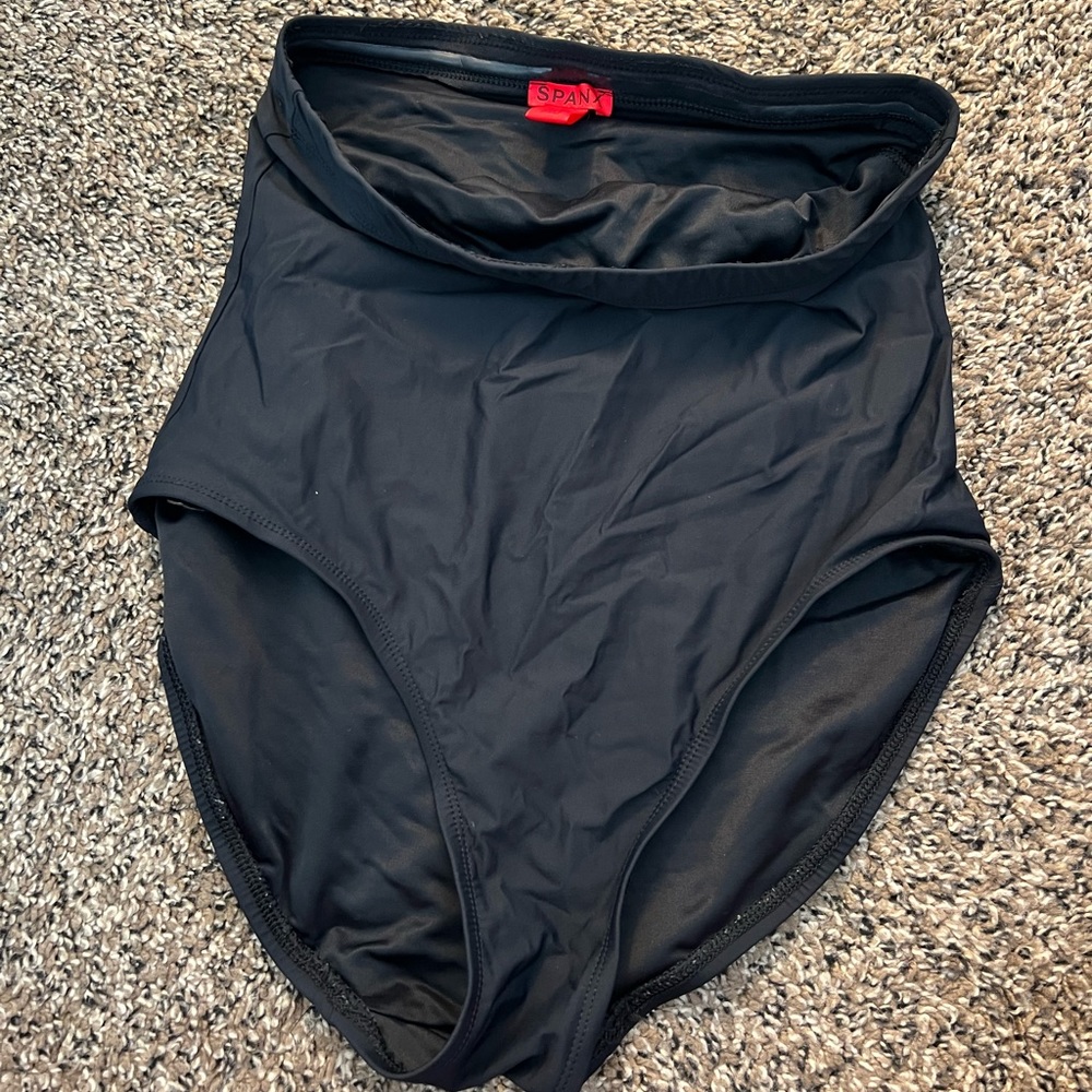 Spanx high waisted bikini swim bottoms